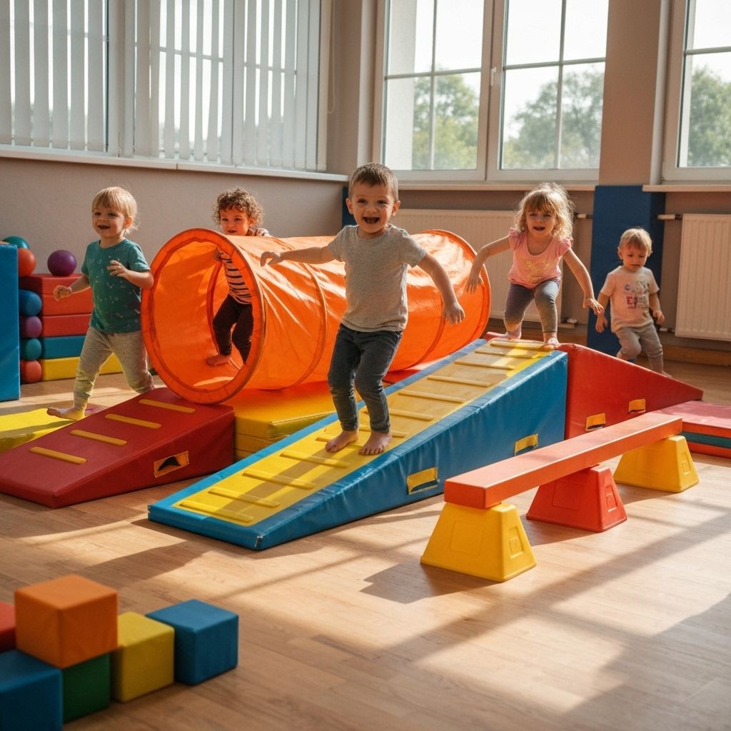 Little Movers program - toddlers exercising